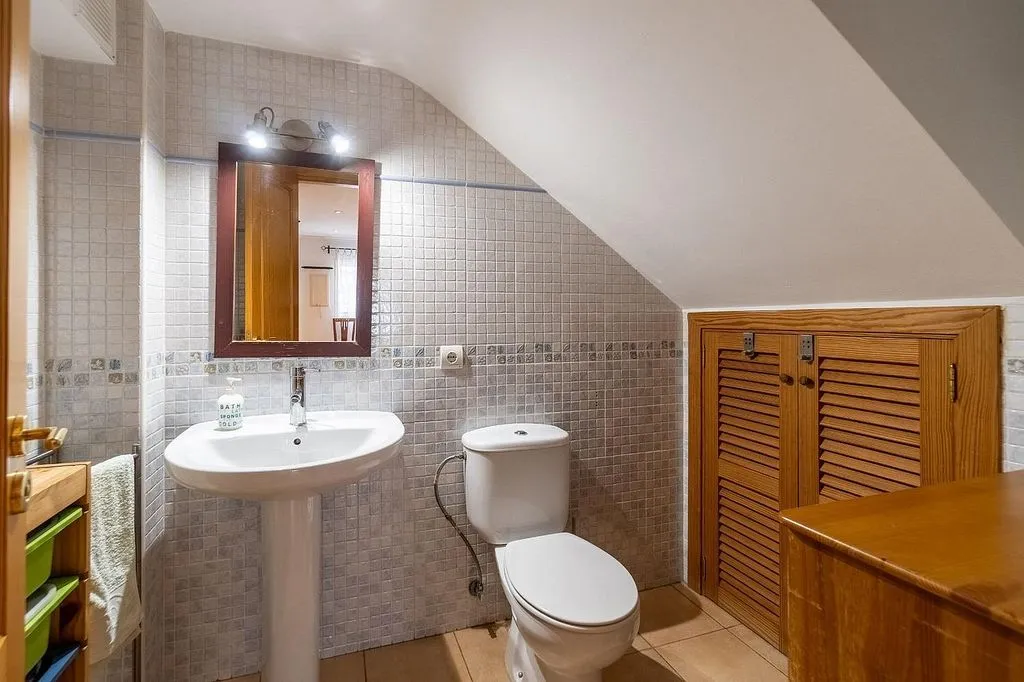 Salles de bain - Chalet with Terrace in Marquès de la Fontsanta