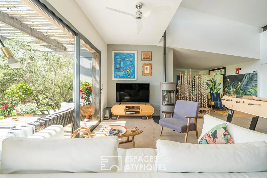 Elutuba - Architectural Villa with Panoramic Views in Lodève