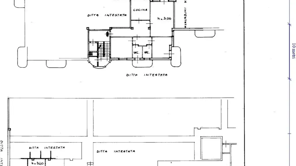 Plan - Renovated Apartment with Balconies in Vigevano