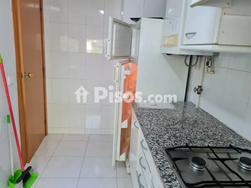 Kitchen - Furnished Flat with Parking in Eixample