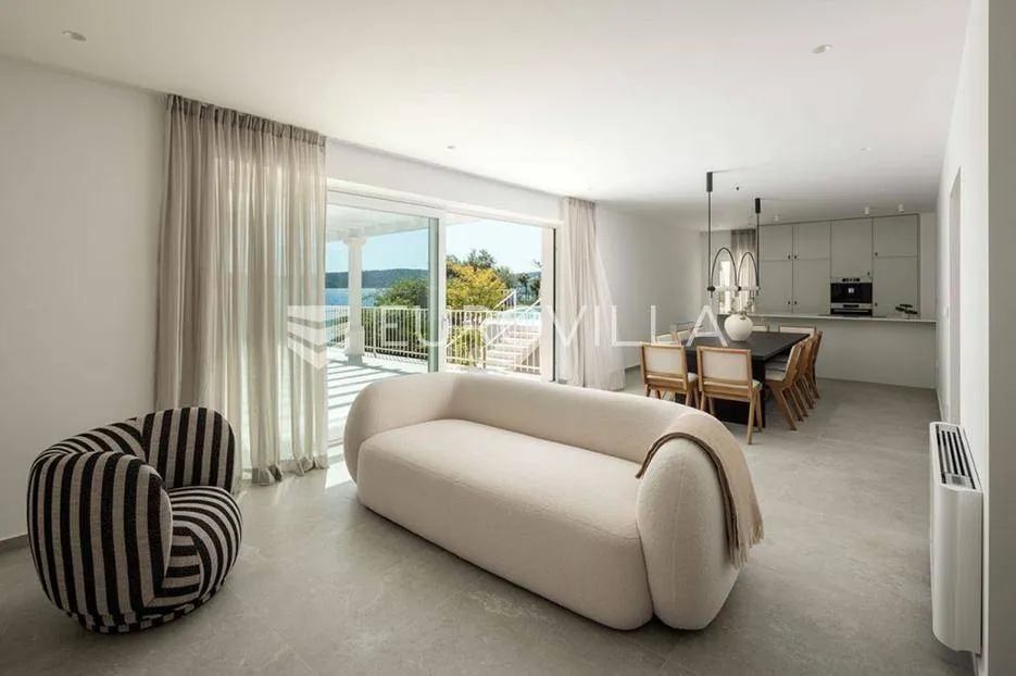 Séjour - Renovated Villa with Private Marina in Trogir