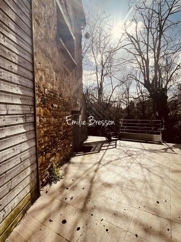 Terrasse - Maison avec Studio et Atelier à Gaillac