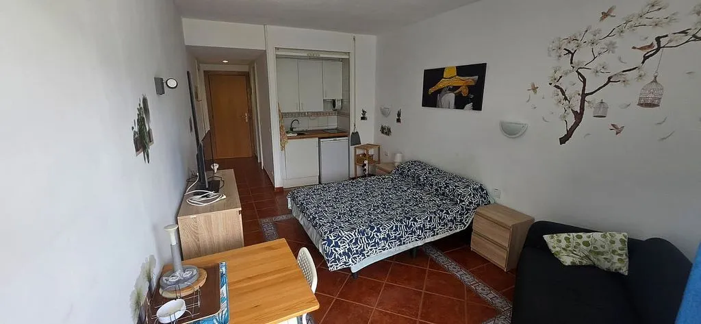 Bedrooms - Studio with Pool in La Paz, Puerto de la Cruz