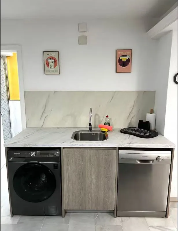 Cucina - 2-Bedroom Apartment with Lift in Benidorm Centre