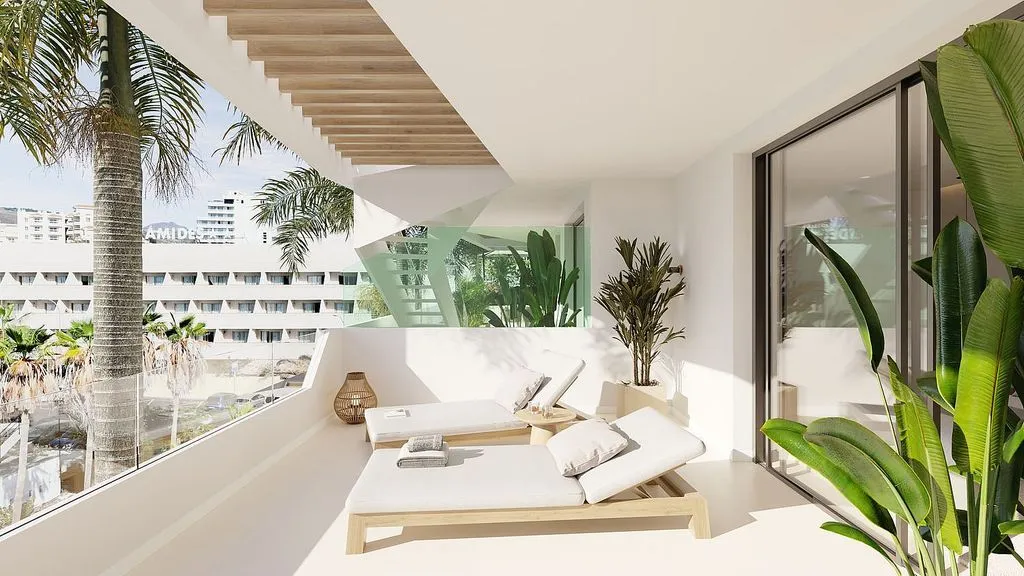 Terrasse - Duplex Apartment with Mountain View in Las Pardelas