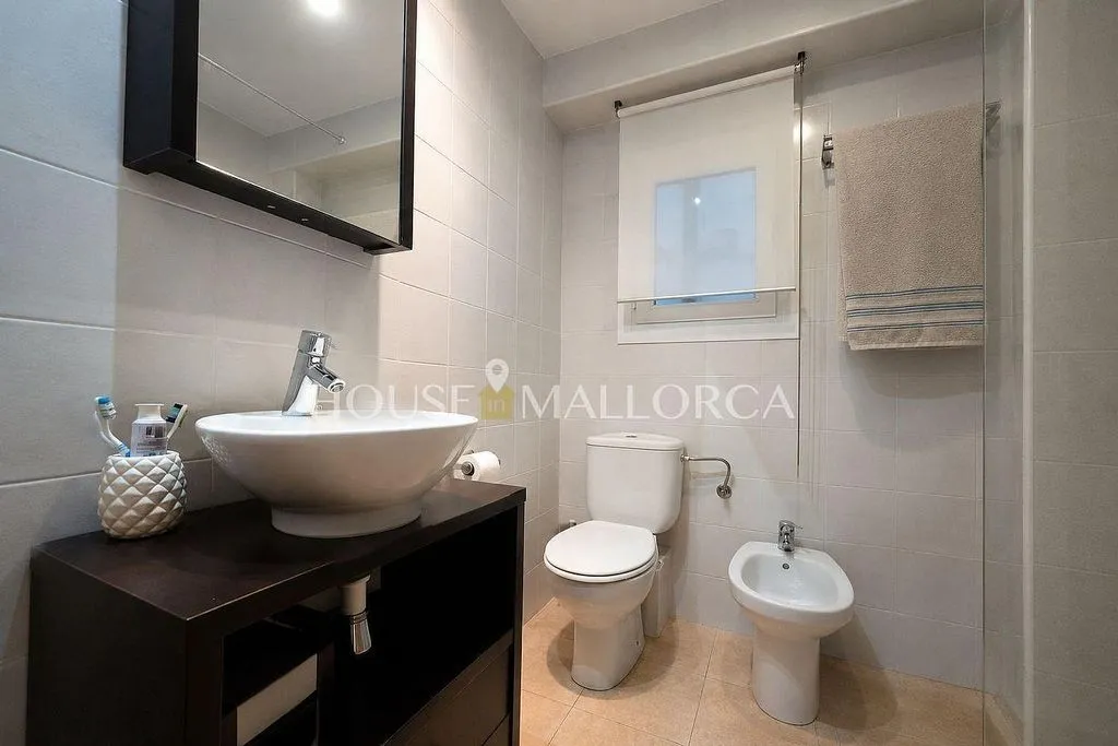 Salles de bain - Apartment with Balcony and Terrace in Palma Centre