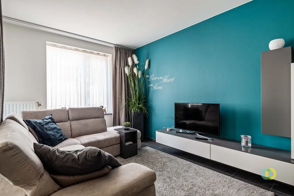Living Room - Ground Floor Apartment with Terrace in Vilvoorde