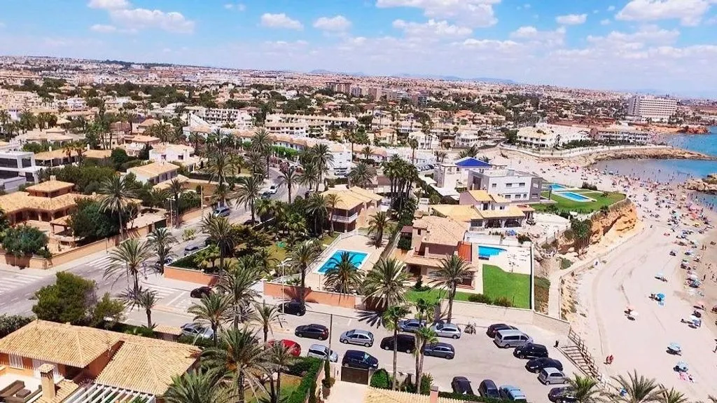Vue aérienne - Detached House with Pool in Orihuela Costa