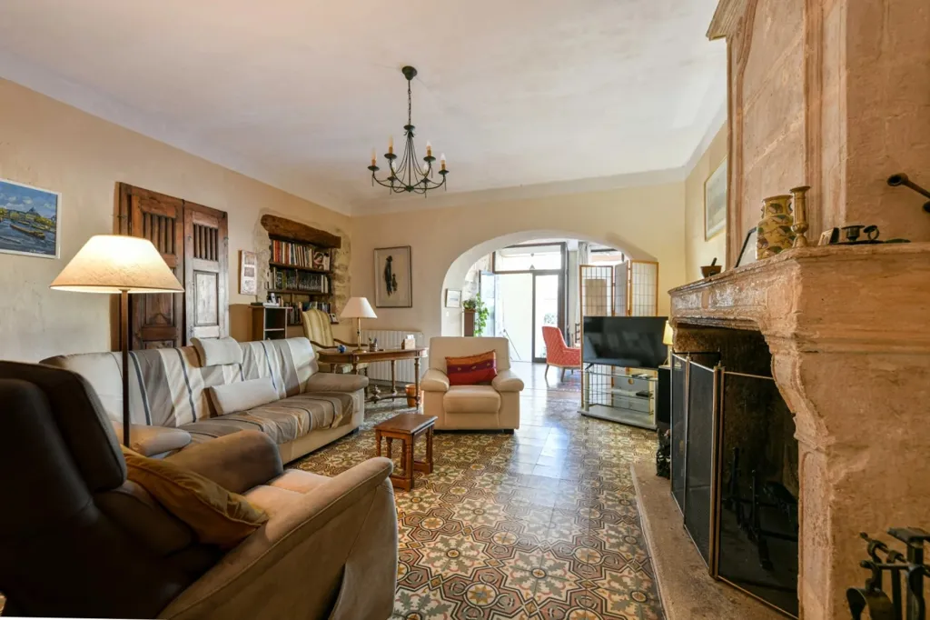 Séjour - Villa avec Terrasse et Jardin à Uzès
