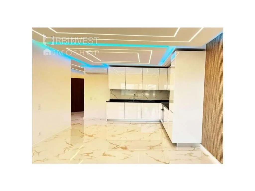 Kitchen - 3-Bedroom Flat with Sea View in Loulé