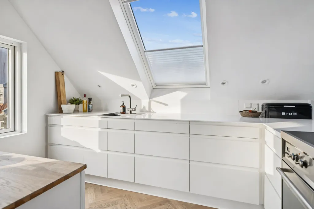 Cuisine - Historic Terrace House with Garden in Aarhus C