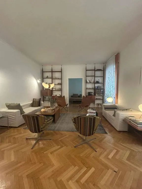 Soggiorno - Luxury Apartment with Elevator in Parioli, Rome