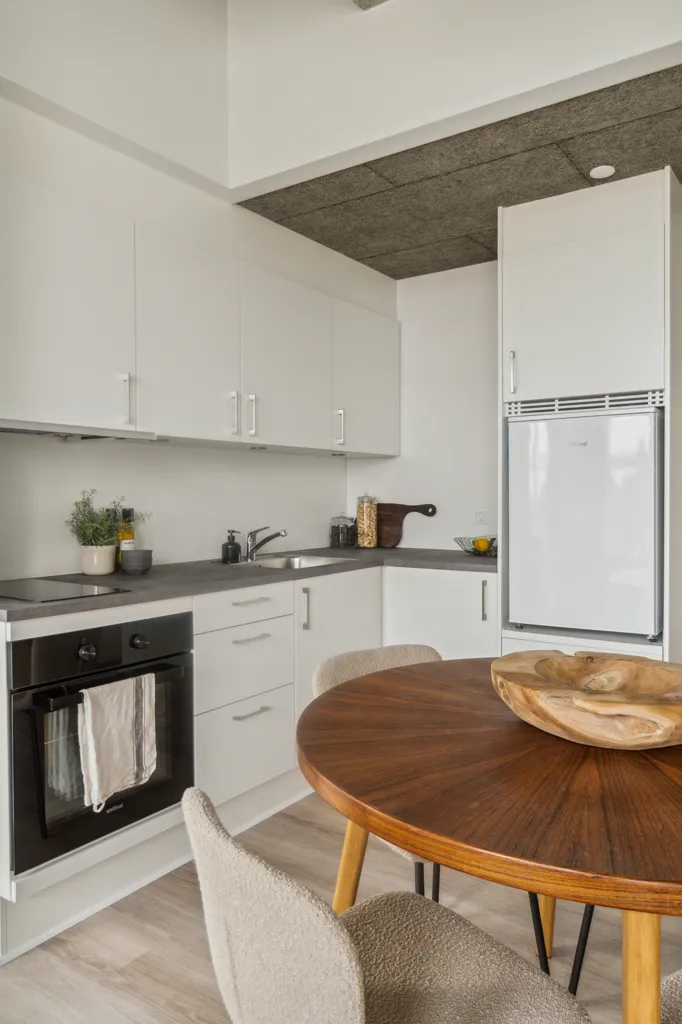 Söögituba - Eco-Friendly Flats with Terrace in Brøndby