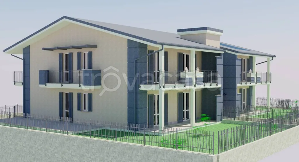 New Build Triplex with Garden in Carmagnola