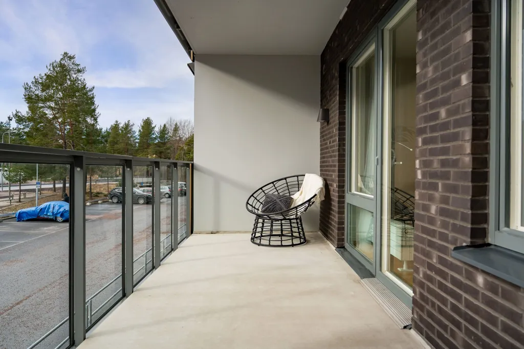Balcon - Apartment with Balcony in Sävja, Uppsala