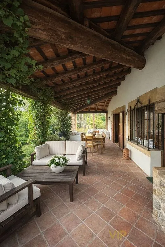 Terrasse - Chalet with Mountain Views in Golf Costa Brava