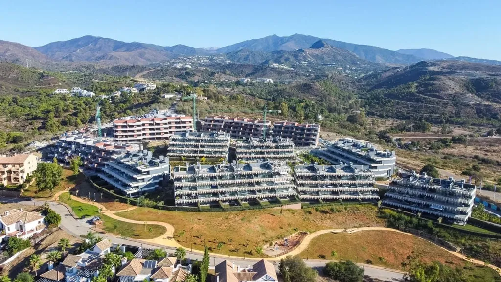 Õhuvaade - Apartment with Large Terrace in Estepona