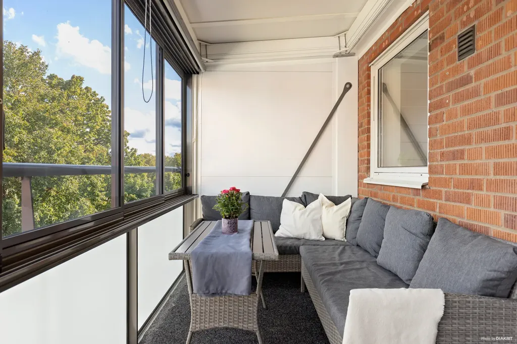 Balcon - Apartment with Balcony in Örkelljunga