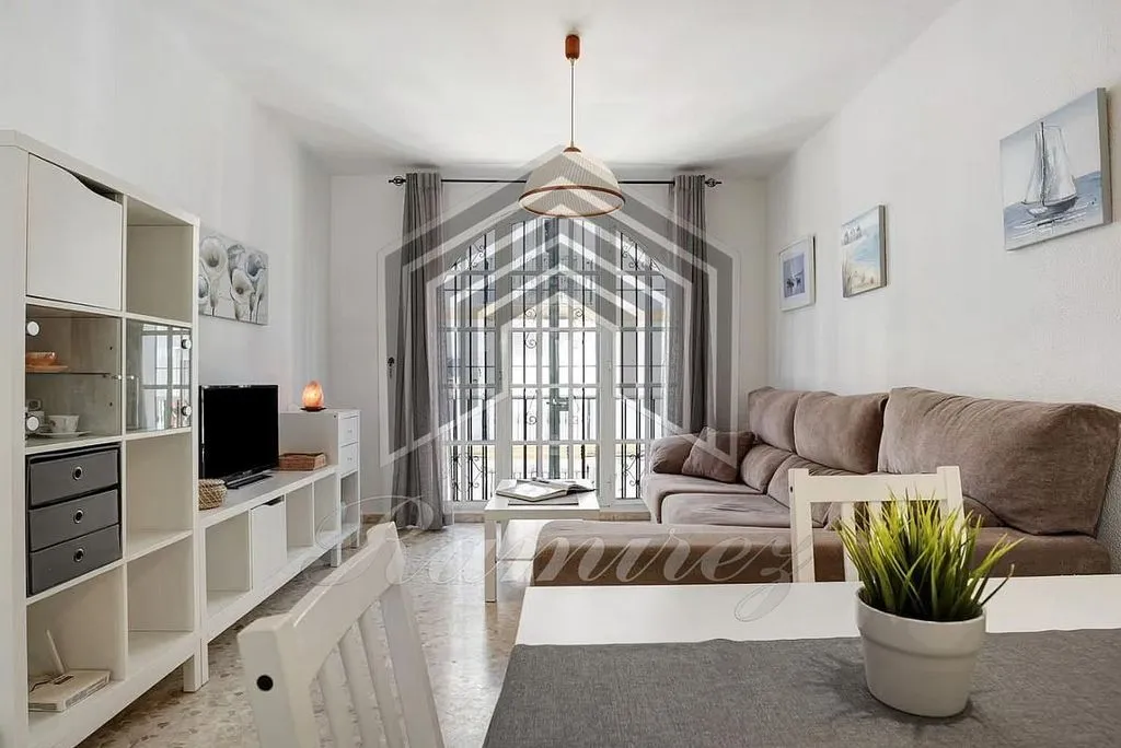 Séjour - Apartment with Balcony and Terrace in Barbate