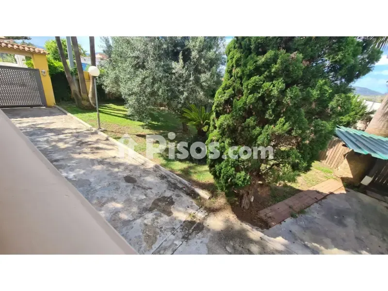 Garden - Chalet with Private Pool near Platja D'Oliva