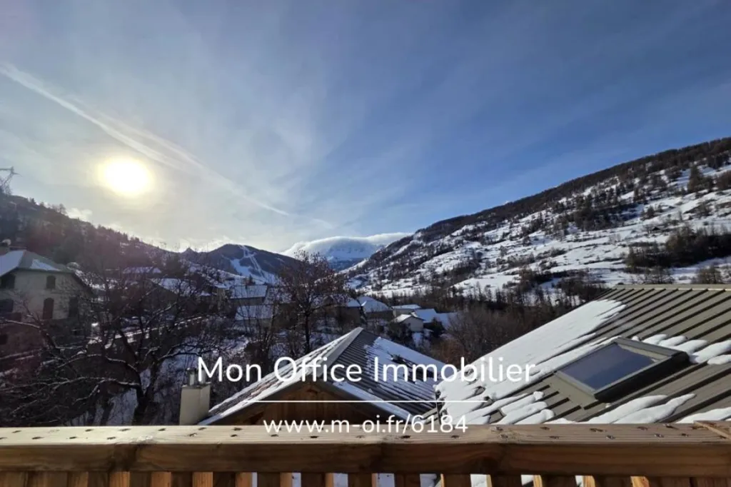 Balcon - Appartement Triplex avec Vue Montagne à Vars