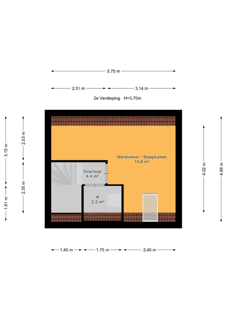 Plan - Maison 6 pièces à Leidschendam