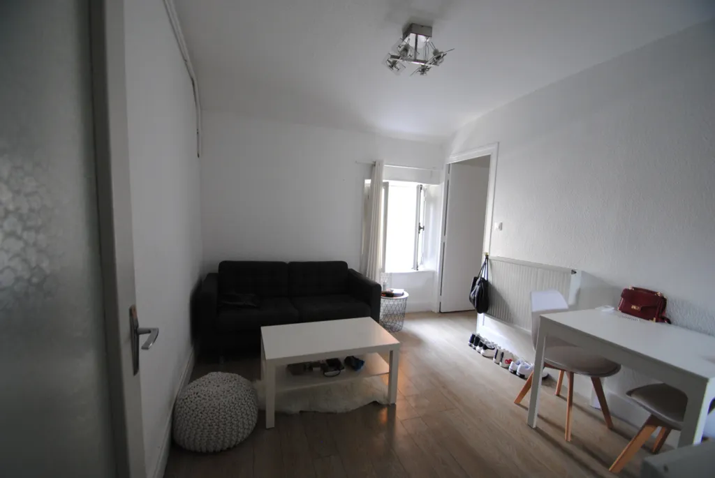 Living Room - Meubled 2-Bedroom Apartment in Riom Centre