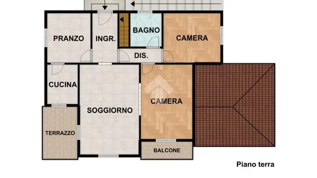 Planimetria - Panoramic Villa with Garden in Ponte Lambro