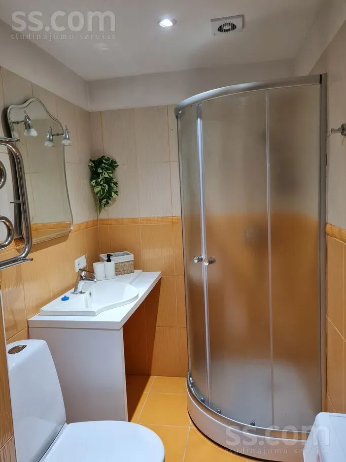 Bathrooms - Short-Term Rental with Balcony in Sigulda
