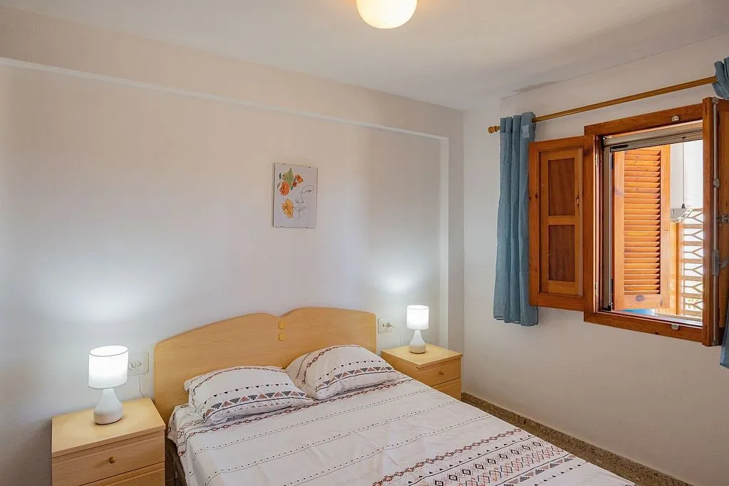 Bedrooms - Ample Terrace Apartment in Oliva Playa