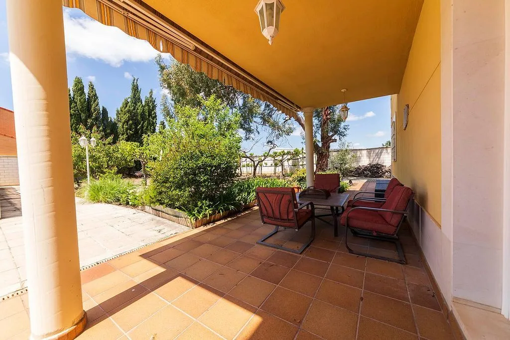 Terrasse - Chalet with Pool and Terrace in Monteagudo