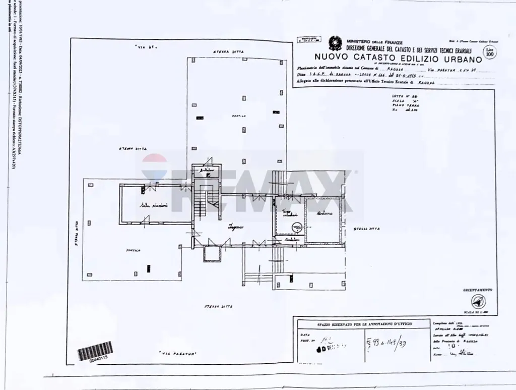 Plan - Spacious Apartment with Panoramic View in Ragusa