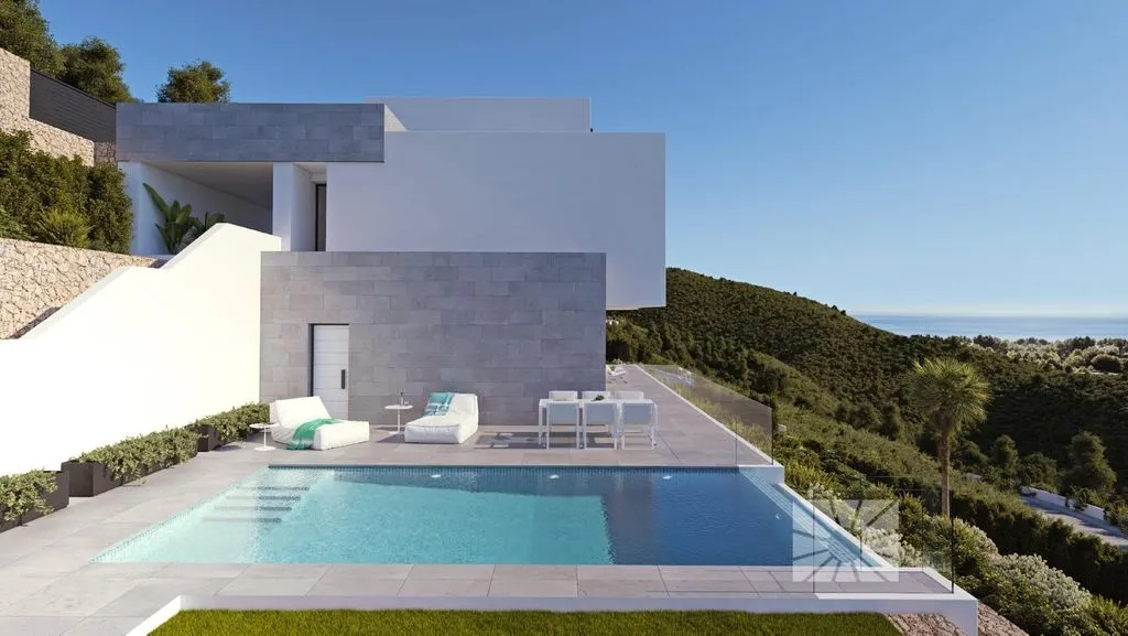 Pool - Luxury Villa with Sea View in Altea