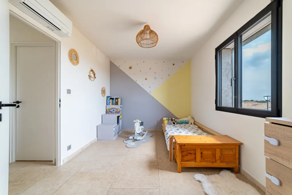 Bedrooms - Contemporary Villa with Pool near Montpellier