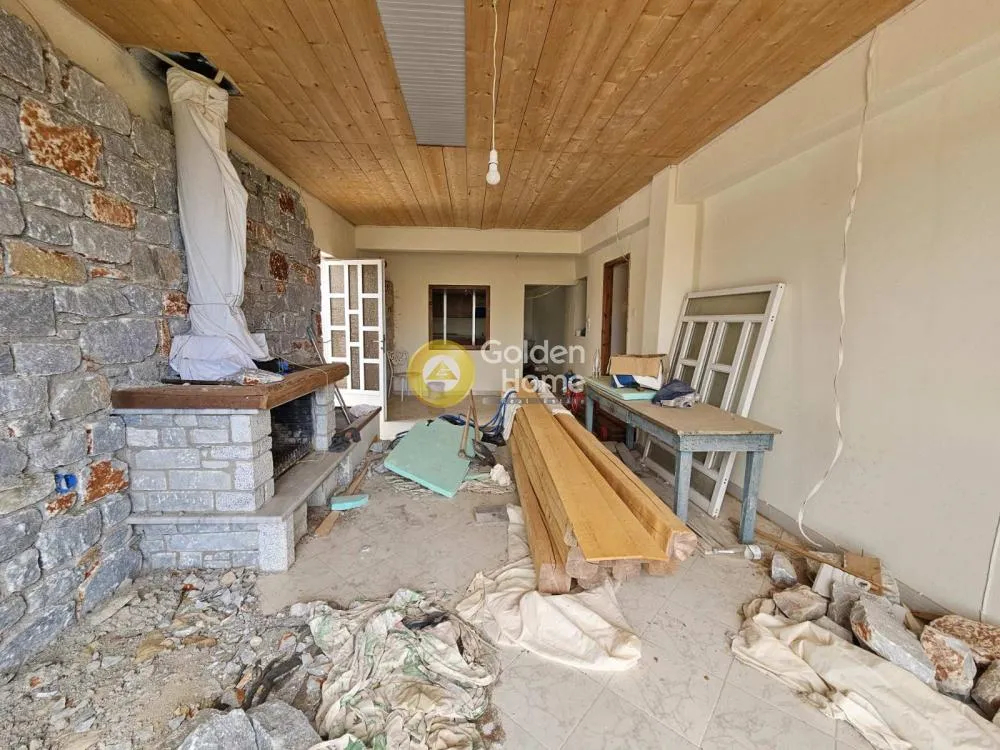 Elutuba - Two-Storey Stone Villa with Sea View in Vathý