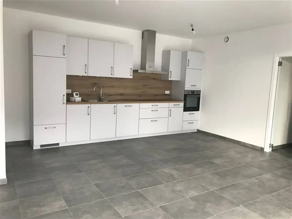 Köök - Modern Apartment with Terrace in Bastogne