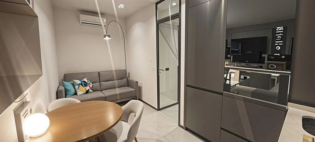 Kitchen - 1-Bedroom Flat with Terrace in Chueca, Madrid