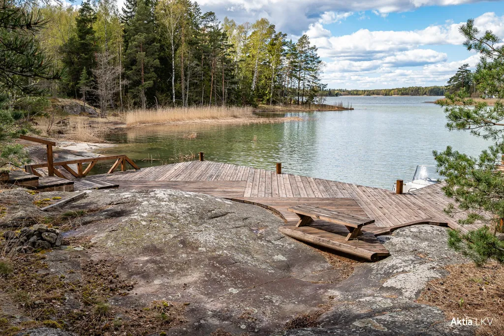 Terrasse - Cottage with Private Sauna on Ålö Island