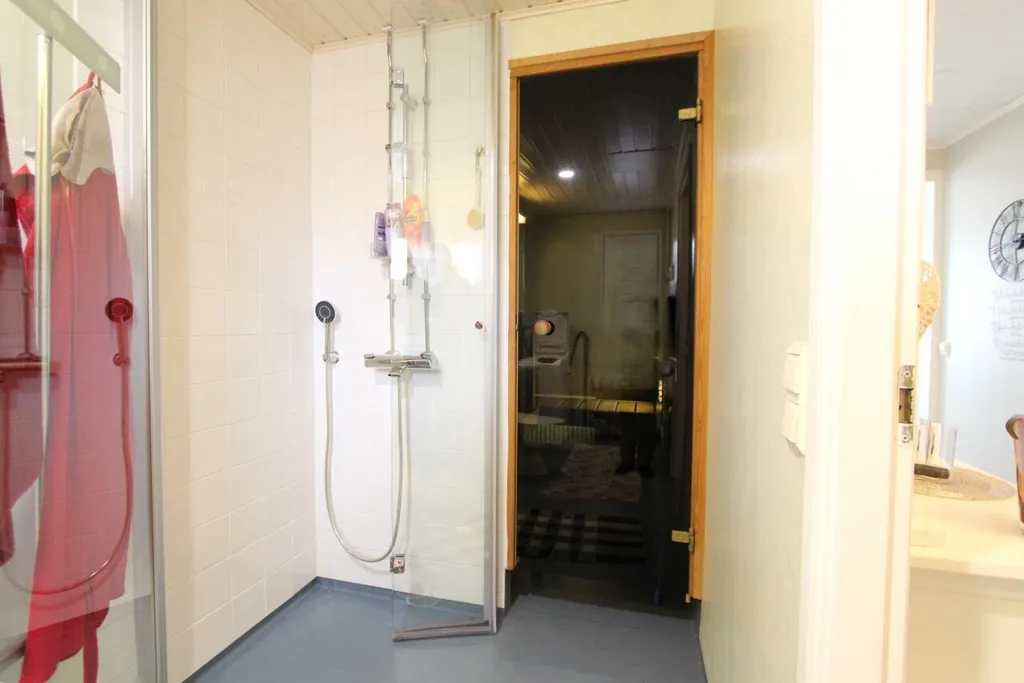 Salles de bain - Modern Apartment with Sauna in Ollinsaari