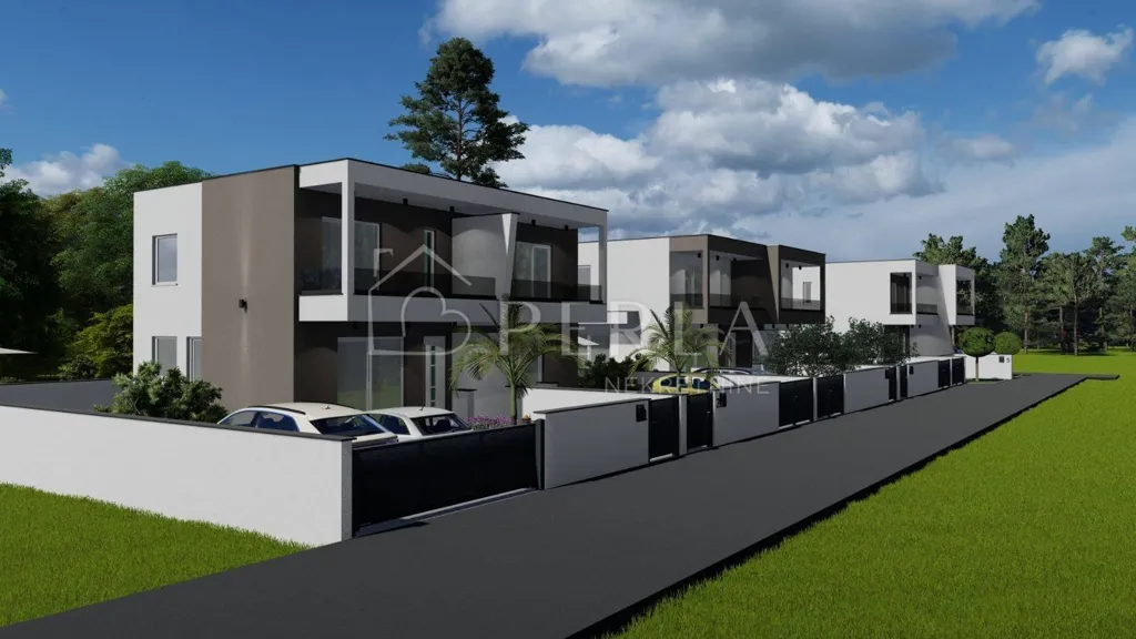 Modern Duplex with Pool near Zadar