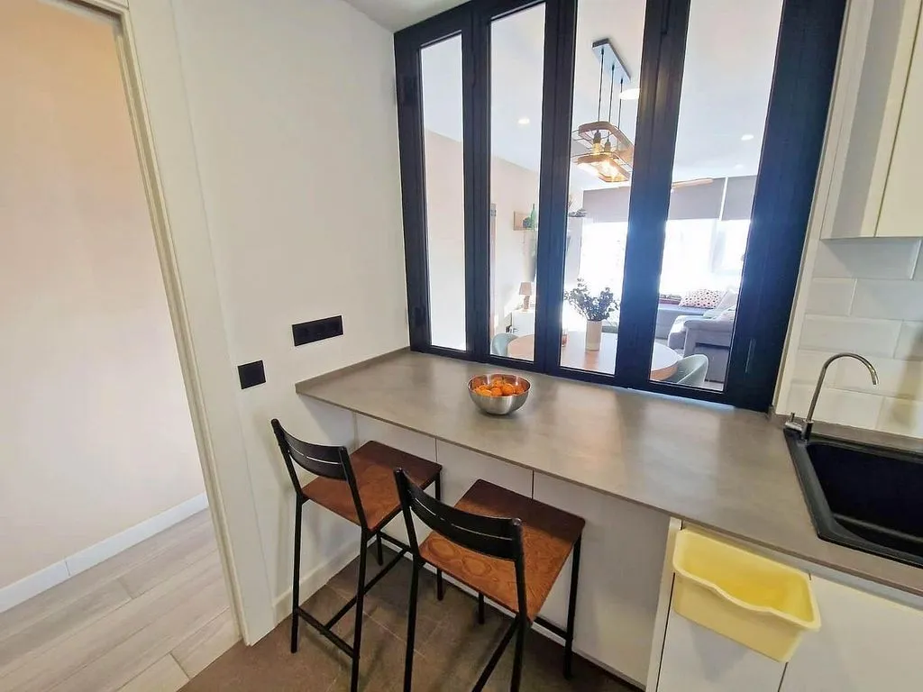 Cuisine - Apartment with A/C and Views in Palmilla, Málaga