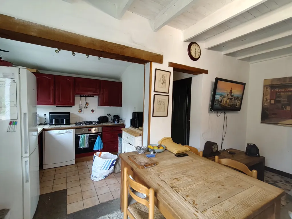 Salle à manger - Maisonnette avec Deux Étangs dans le Périgord Vert
