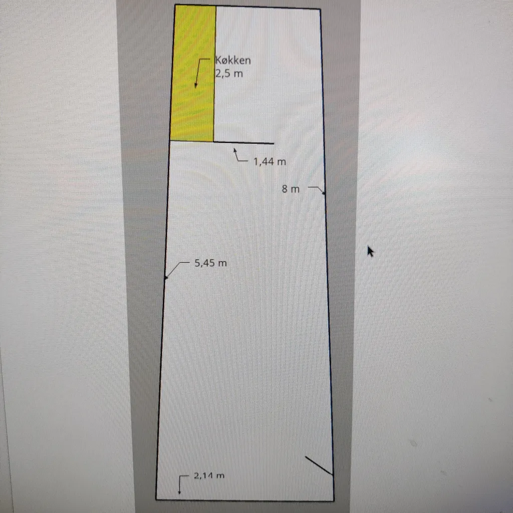 Plan - One-Bedroom Apartment with Kitchen in Central Location