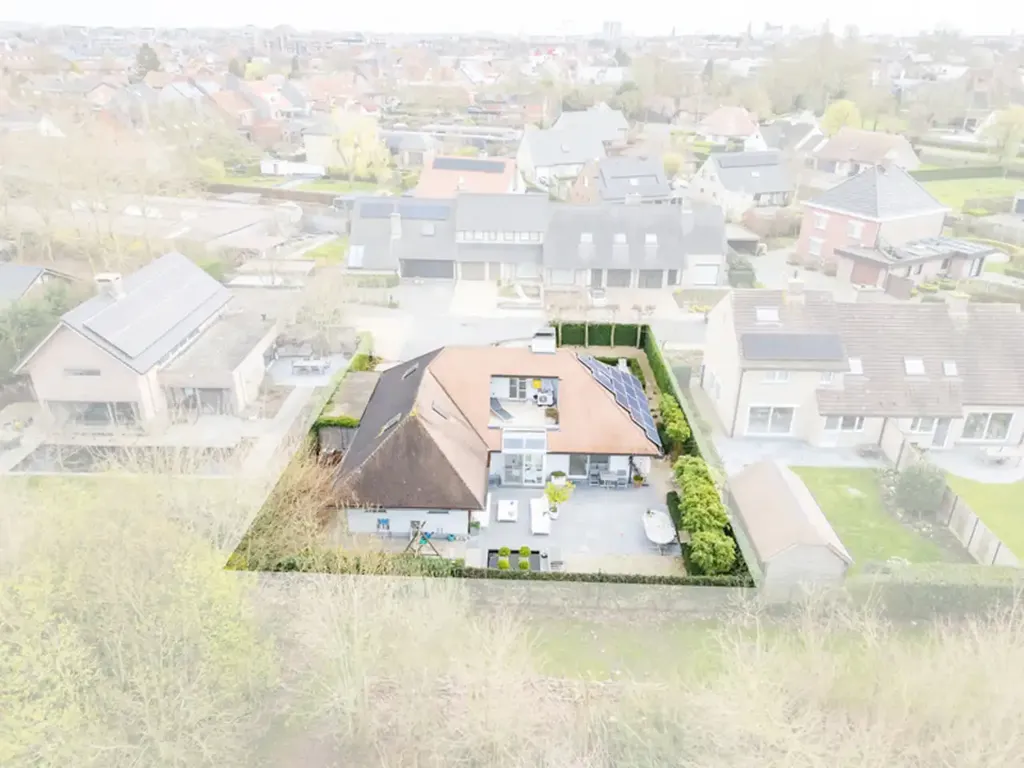 Vue aérienne - Maison 3 pièces à Roeselare