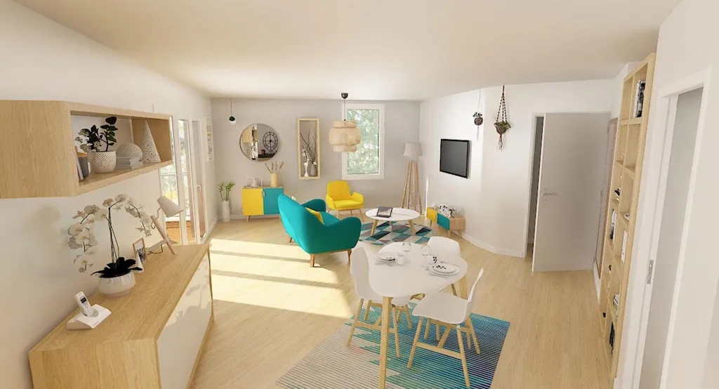 T2 avec Loggia près de Genève