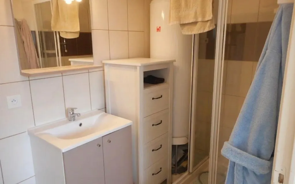 Salles de bain - Appartement T3 avec Cour à Ocquerre
