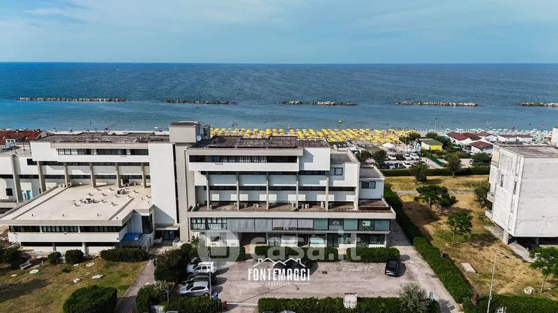 Aerial - Seafront Apartment with Balcony in Fano