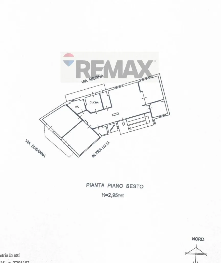 Plan - Spacious Apartment with Balcony in Catania