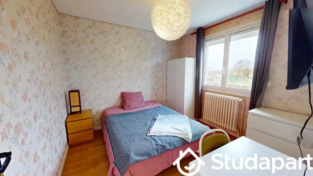 Chambres - Chambre en Colocation avec Terrasse à Vezin-le-Coquet