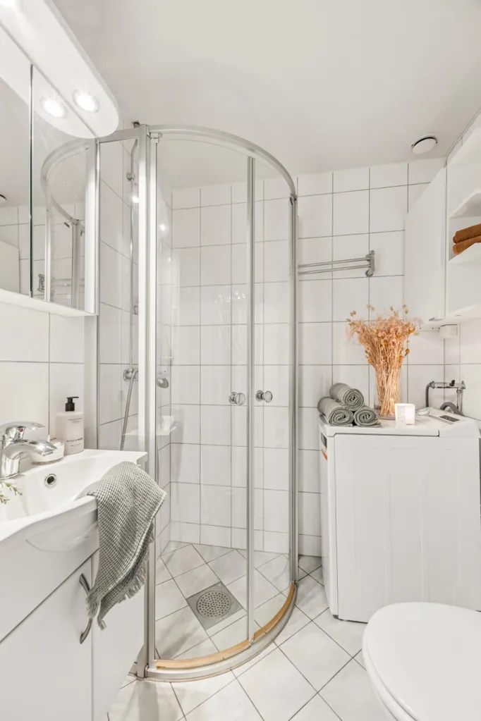 Salles de bain - Apartment with Garden View in Oslo